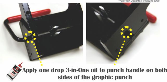 Tecre Button Maker Maintenance - Graphic Punch Cutter