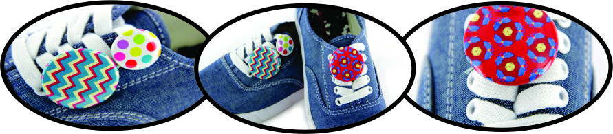 Button Making Supplies - Tecre - Shoelace Buttons