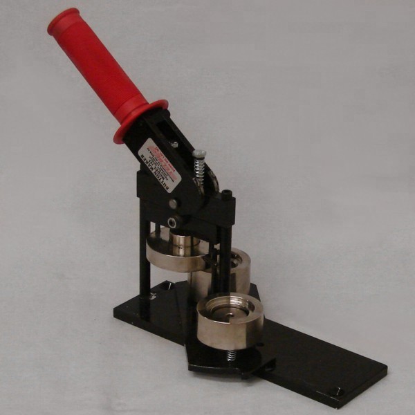 Model 125, 1-1/4" Round Button Machine