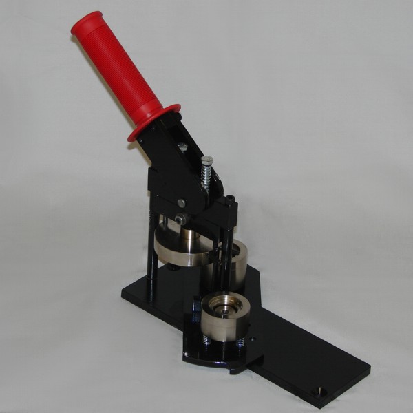 Model 875, 7/8" Round Button Machine