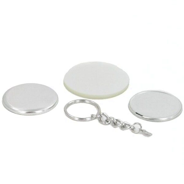 1-3/4" Round Chain Key Chain Complete Set