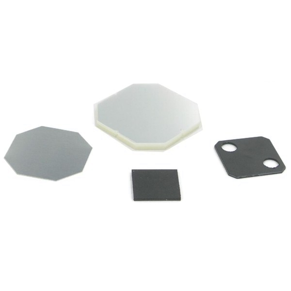 1" Square Magnet Button Complete Set