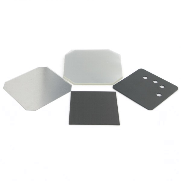 2-1/2" Square Magnet Button Complete Set