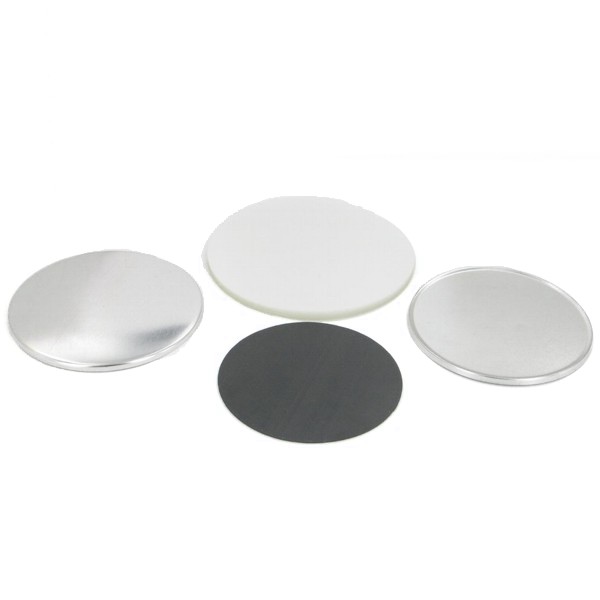 3" Round Magnet Button Complete Set