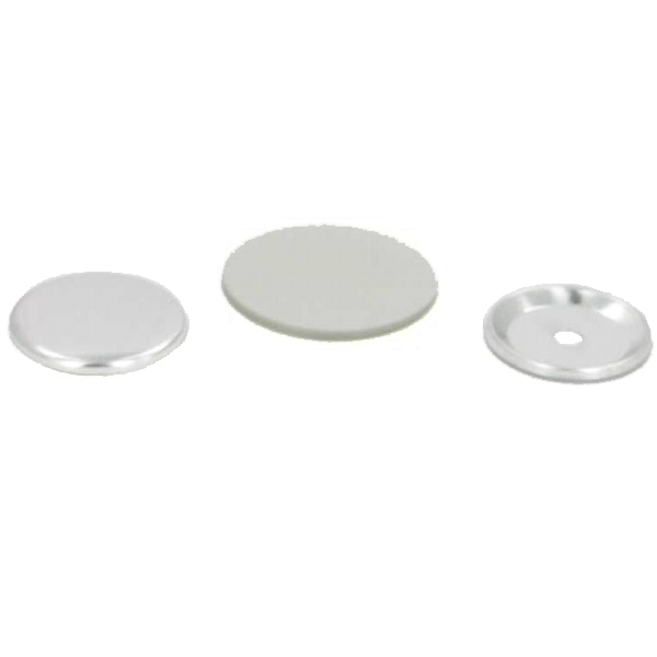 1-1/2" Round Center Hole Button Complete Set