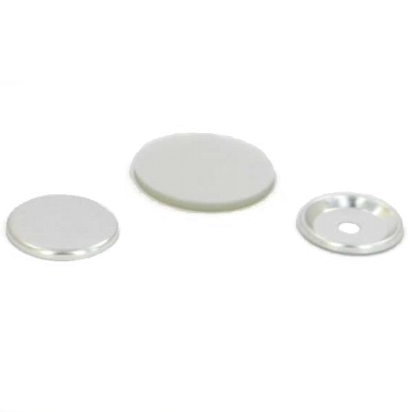 1-1/4" Round Center Hole Button Complete Set