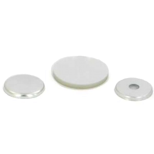 1" Round Center Hole Button Complete Set