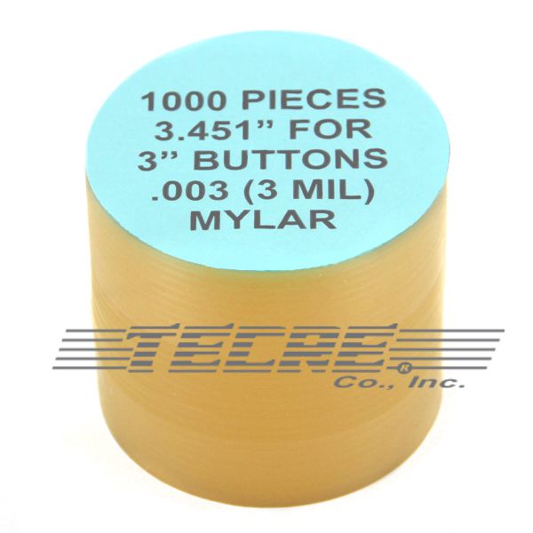 3" Round Mylar