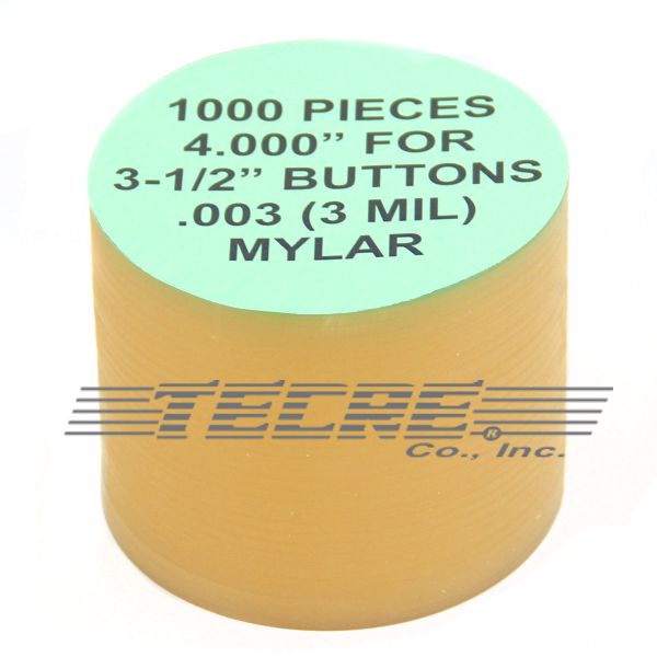 3-1/2" Round Mylar