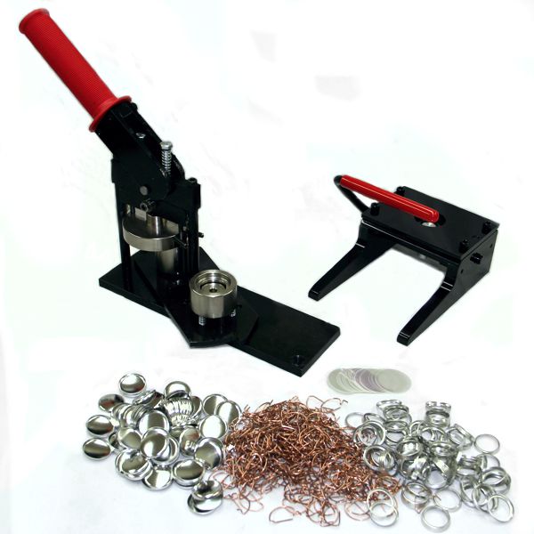 3.5 3-1/2 Inch Button Making Kit - Tecre Button Maker Machine, Tecre  Graphic Punch, 500 Magnet Parts - Button Boy